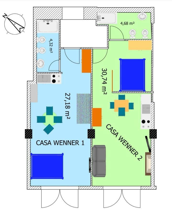 Casa Wenner 1 Apartment Napoli Bagian luar foto
